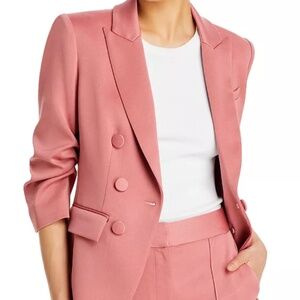 Veronica Beard Salmon Suit